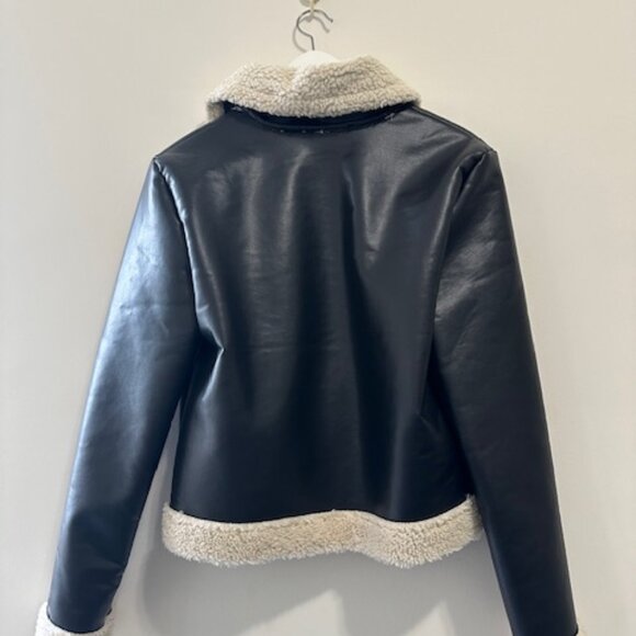 Trendyol Faux leather fleece jacket - Picture 2 of 3